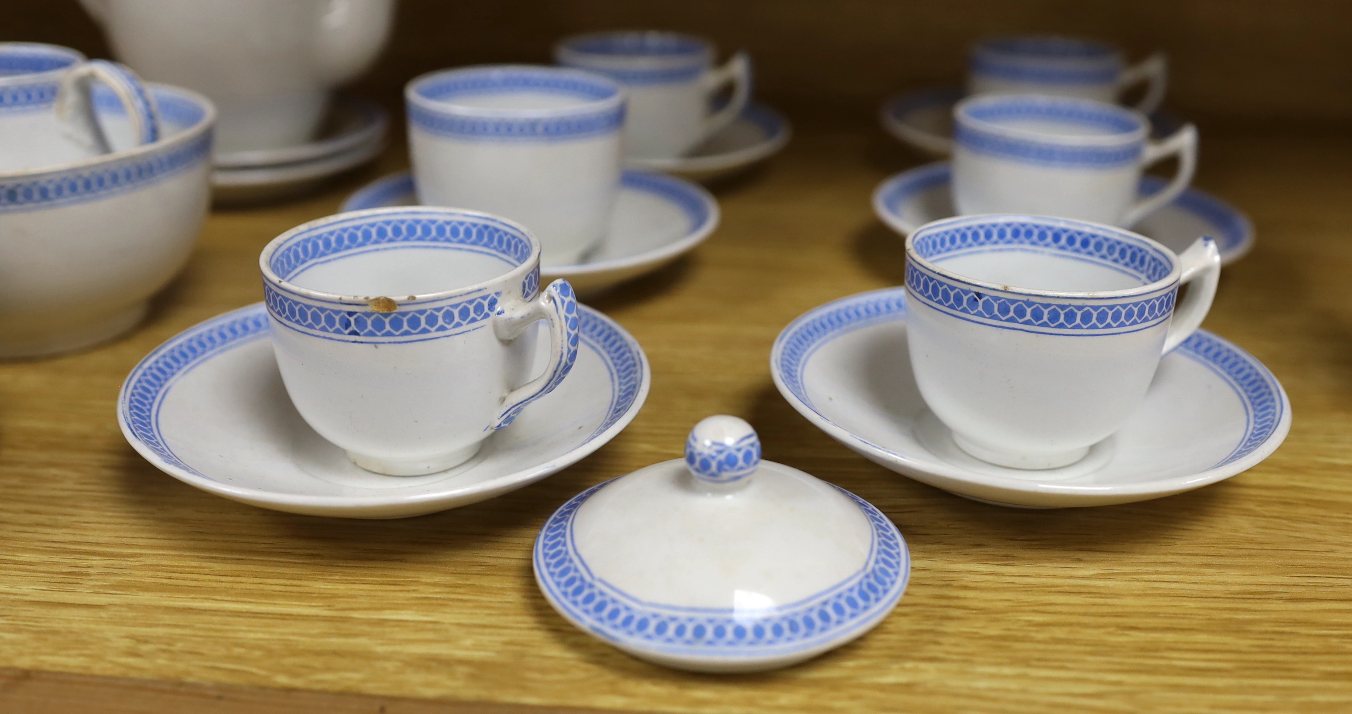 A 19th century Copeland late Spode child’s teaset